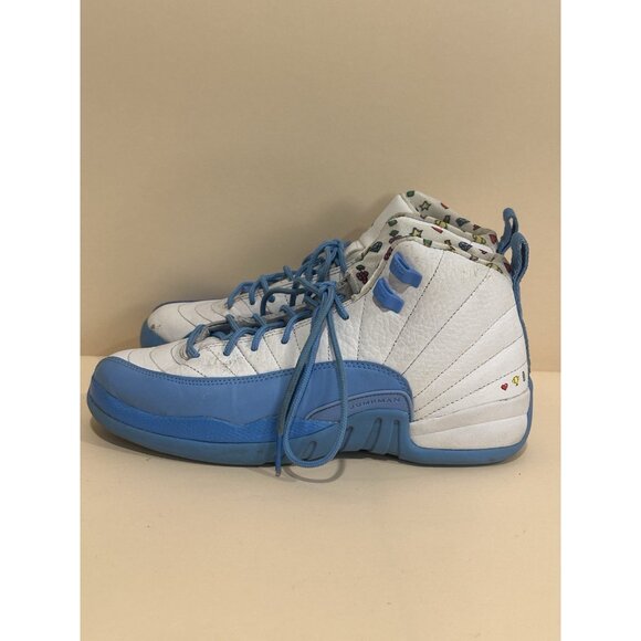 Air Jordan 12 Retro Gs Emoji Size 7y - Picture 7 of 14
